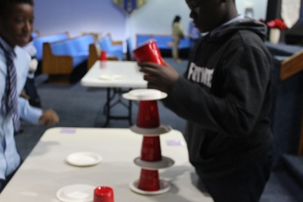 Cup Stacking Relay
